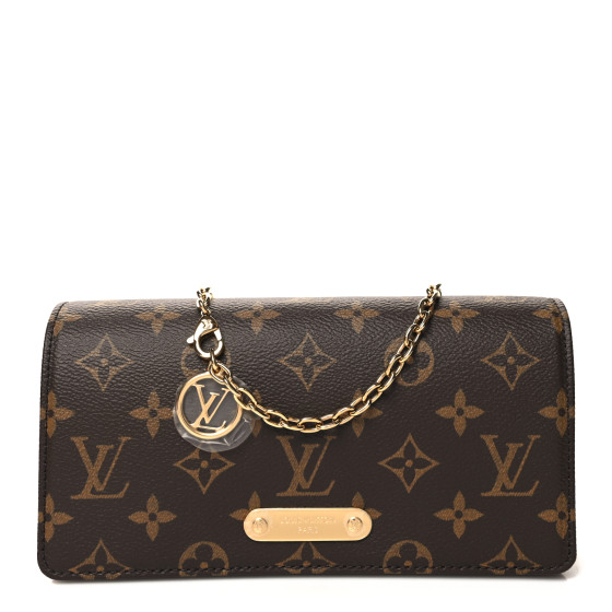 【上品なレトロ感を纏う☆】LV Chain Lily ウォレット ウォレット オン チェーン・リリー モノグラム｜ルイ・ヴィトン