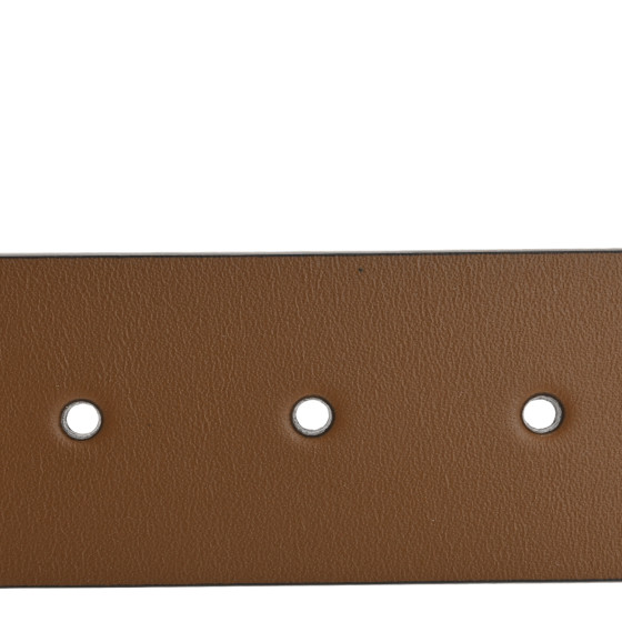 GUCCI Selleria Calfskin Mens Interlocking G 37mm Belt 85 34