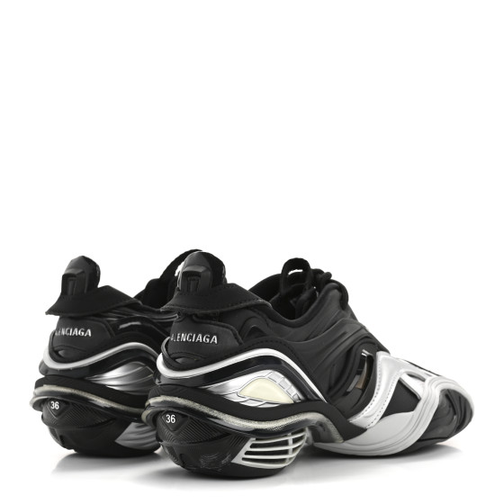 【Balenciaga】 正規品★ (W) Tyrex Sneakers Black ★人気 BALENCIAGA Rubber Womens Mesh Tyrex Sneakers 36 Black Grey