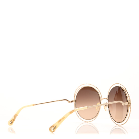CHLOE Oversized Round Carlina Oversized Round Sunglasses