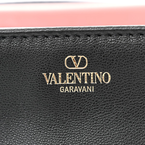 VALENTINO GARAVANI Black Leather Locテδイ Handbag Valentino Garavani Black Loco Shoulder Bag ○ Labellov