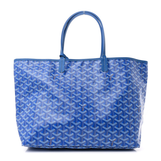 GOYARD Goyardine Saint Louis PM Sky Blue 1677392 | FASHIONPHILE