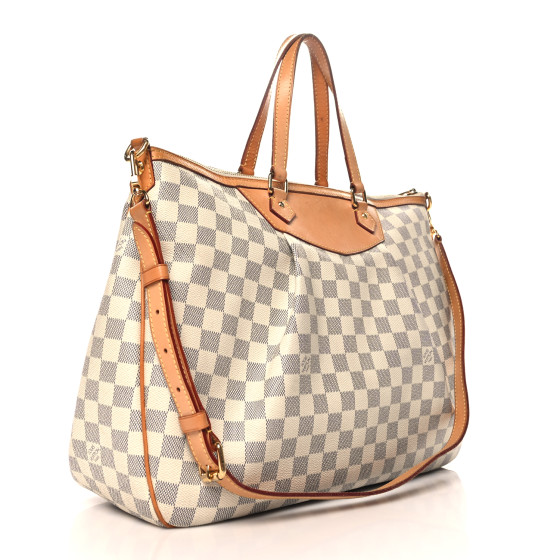 LOUIS VUITTON ミッツァ LOUIS VUITTON Damier Azur Siracusa GM 1656975 | FASHIONPHILE