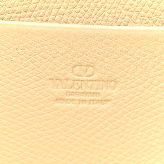 VALENTINO GARAVANI Jacquard Floral Medium Vlogo Zip Pouch