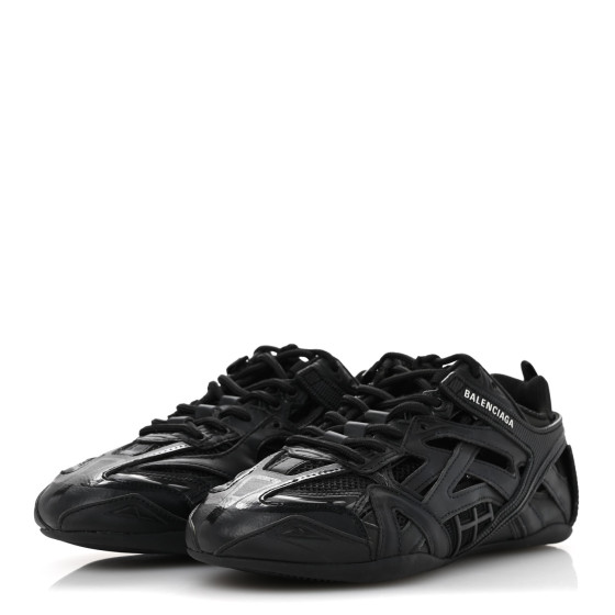 BALENCIAGA Mesh Rubber Monocolor Womens Drive Sneakers 37