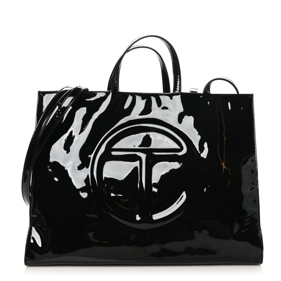 テルファー M Telfar ブラック 黒 Telfarのショッピングバッグは通勤・通学バッグにおすすめ！M