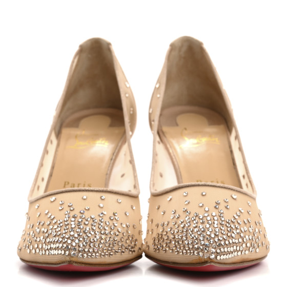 クリスチャンルブタン　Follies Strass パンプス　クリスタル Follies Strass - 100 mm パンプス - ストラス（クリスタル