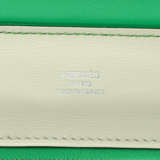 HERMES Evercolor Swift Verso 24/24 21 Vert Comics Vert Fizz