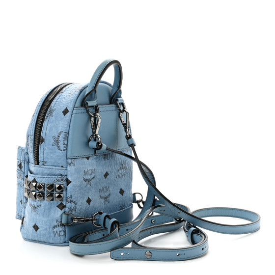 MCM Stark Bebe Boo Side Studs Backpack in Visetos