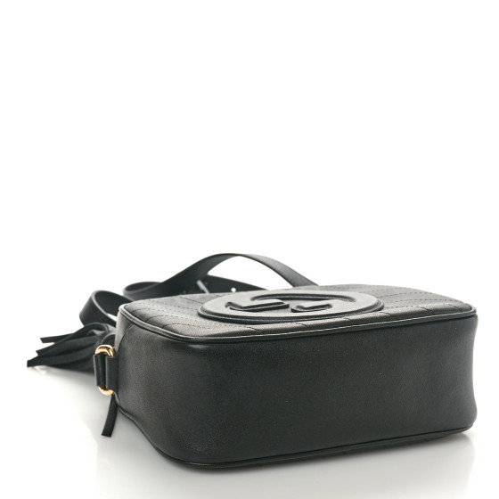 GUCCI Sakai Be Green Calfskin Diagonal Stitched Small