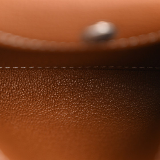 HERMES Swift Glenan Compact Wallet Gold 1610979 | FASHIONPHILE