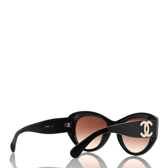 Black flys Gothic Fly sunglasses サングラス CHANEL Acetate Butterfly Large CC Sunglasses 5492-A Black