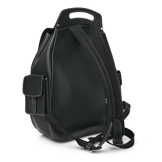 【無料郵送/関税込/正規品】 Dior Maxi Gallop Backpack Black G CHRISTIAN DIOR Grained Calfskin Maxi Gallop Backpack Black