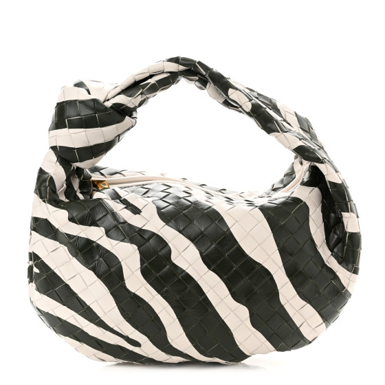 BOTTEGA VENETA Nappa Intrecciato Teen Jodie Hobo Jodie White