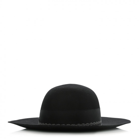 Hermes Hat Farrah Pop H Brown Rabbit Felt Size 58 | Mightychic