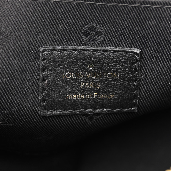 【限定品＊入手困難】LV Over The Moon バッグ【送料無料】 Louis Vuitton Over The Moon Shoulder Bag Black Leather for