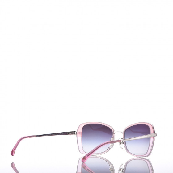 ◾️Chjl G◾️ CHANEL Metal CC Sunglasses 4184 Pink 478004 | FASHIONPHILE