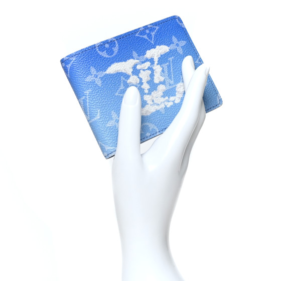★★VIP★【LOUIS VUITTON】Slender 財布 Clouds Monogram Blue LOUIS VUITTON Monogram Clouds Slender Wallet Blue 1120678