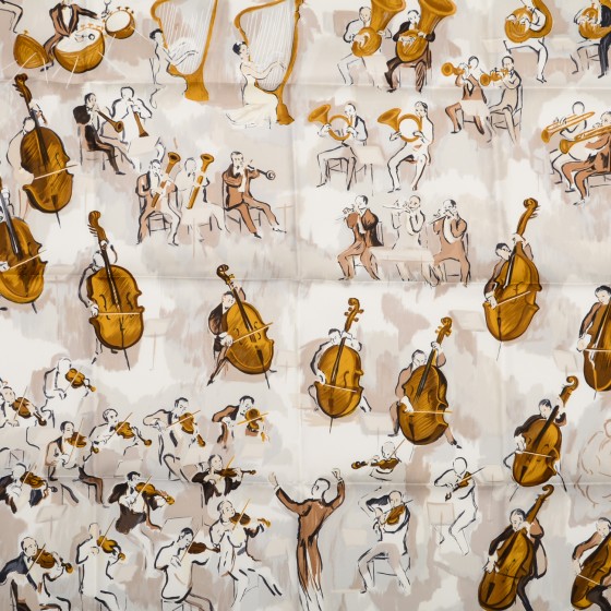HERMES Silk Concerto Scarf 90 165526 | FASHIONPHILE