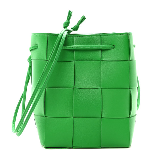 BOTTEGA VENETA Nappa Maxi Intrecciato Small Cassette Bucket