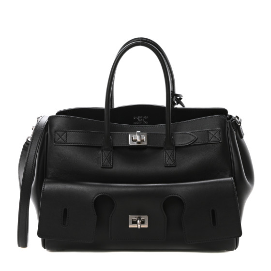 ハンドバッグ Balenciaga Carry All Bel Air Small Handbag In Smooth Leather Balenciaga Bel Air Small Leather Top-Handle Bag - Bergdorf