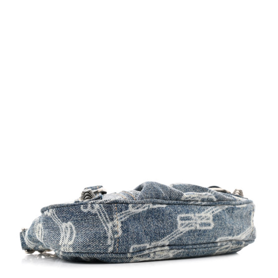 ◆春カラー◆【BALENCIAGA】Small Le Cagole デニムバッグ 22SS】BALENCIAGA Le Cagole ショルダー バッグ デニム S