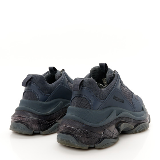 Grey Ombre Balenciaga Shoes BALENCIAGA Fabric Mesh Clear Sole