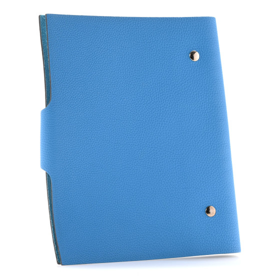 HERMÈS メモ帳 青 フランス製 HERMÈS メモ帳 青 フランス製 HERMES Vertical Memo Pad