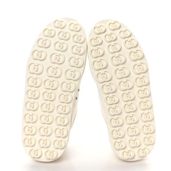 新品未使用　ヴィンテージ　GUCCI 白　Mサイズ GUCCI GG Monogram Womens 1977 Tennis Platform 52mm Sneakers