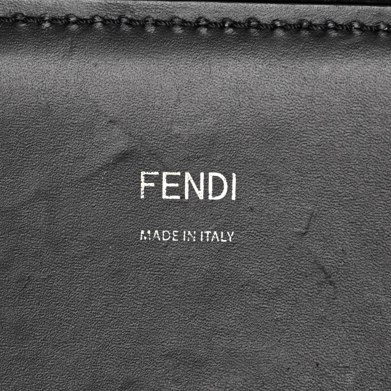 FENDI Vitello King Plexiglass Medium Fendi Sunshine Shopper
