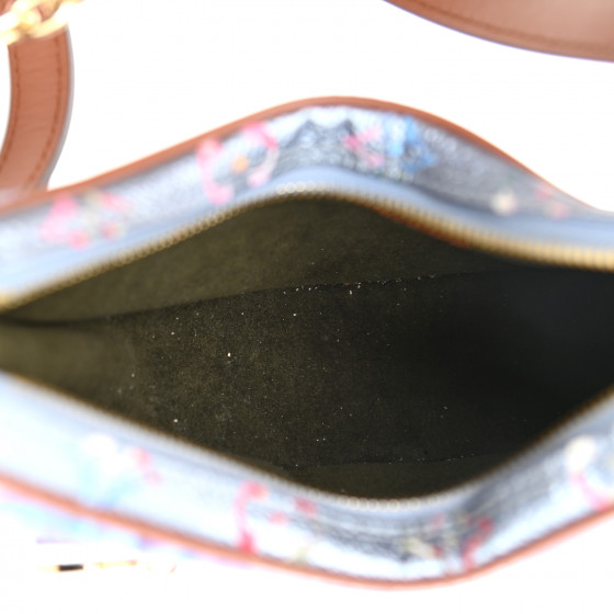 日本未入荷！！【LOUIS VUITTON】LVマレミュール LOUIS VUITTON Metallic Monogram LV Garden Loop PM Blue
