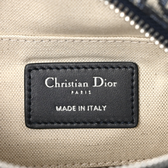 CHRISTIAN DIOR Oblique Jacquard Baby Ball Cross Body Bag