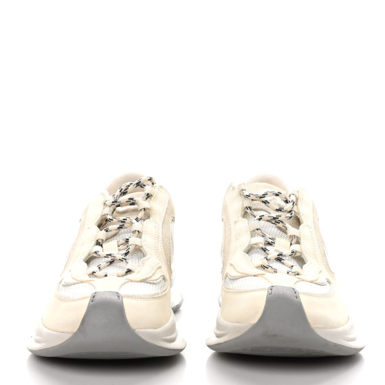 スニーカー Gucci White Suede And Fabric Sneakers Designer Sneakers for Women | GUCCI® US