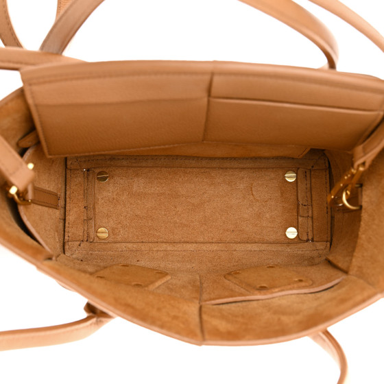 BOTTEGA VENETA Grained Calfskin Maxi Intrecciato Mini Arco