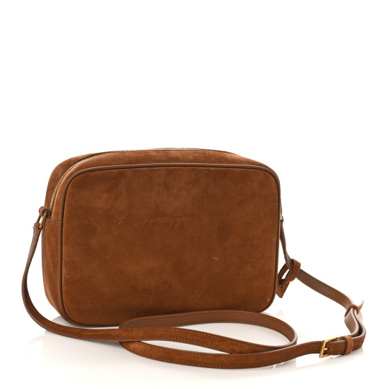 ショルダーバッグ・ポシェット SAINT LAURENT Brown Suede Crossbody Bag Saint Laurent Brown Suede Crossbody ○ Labellov ○ Buy and