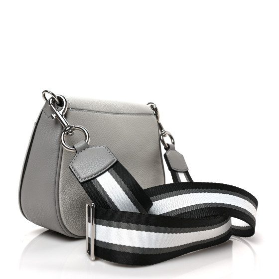MARC JACOBS Calfskin Empire City Messenger Crossbody Ghost