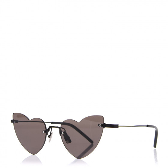 SAINT LAURENT Loulou SL254 Sunglasses Black