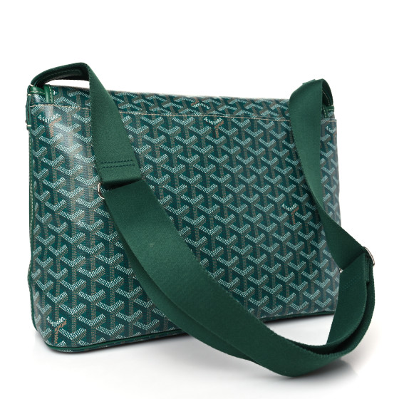 送料込♪【GOYARD】Capetien メッセンジャーバッグ MM グリーン Capetien MM Messenger Bag - Maison Goyard