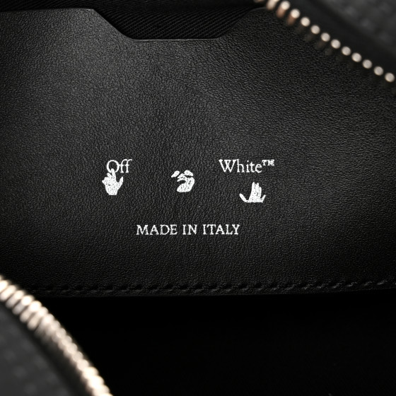 OFF-WHITE Nylon Logo Print Crossbody Bag Black 1414040