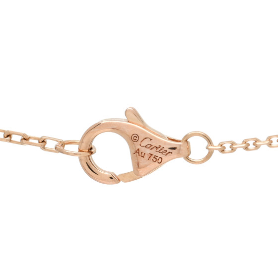 洗練ジュエリー【Cartier】Trinity necklace 7 rows diamonds Trinity pendant, seven rows, diamonds