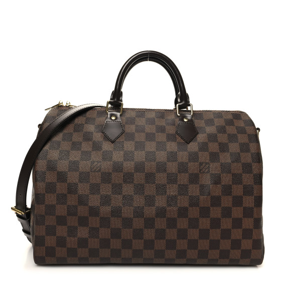 LOUIS VUITTON Damier Ebene Speedy Bandouliere 35