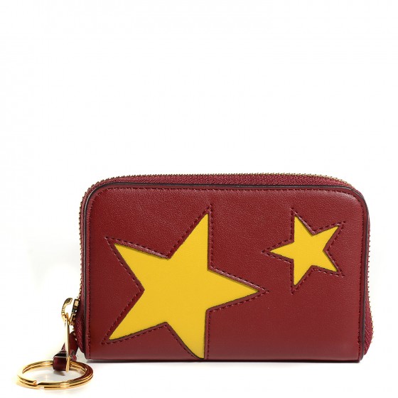 【人気沸騰】 McCARTNEY STELLA Eco Ruby Wallet Stars Cavendish Nappa Alter 小物