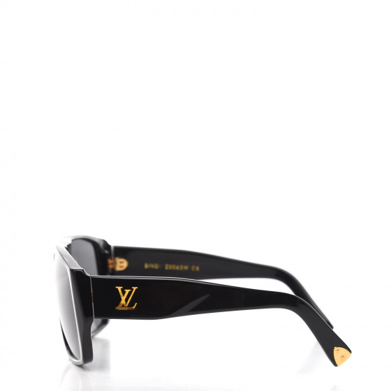 LOUIS VUITTON Acetate Peridot Bindi Sunglasses Z0063W Black