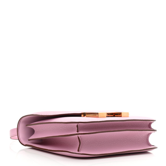 HERMES Chevre Mysore Constance 18 Mauve Sylvestre 1119109