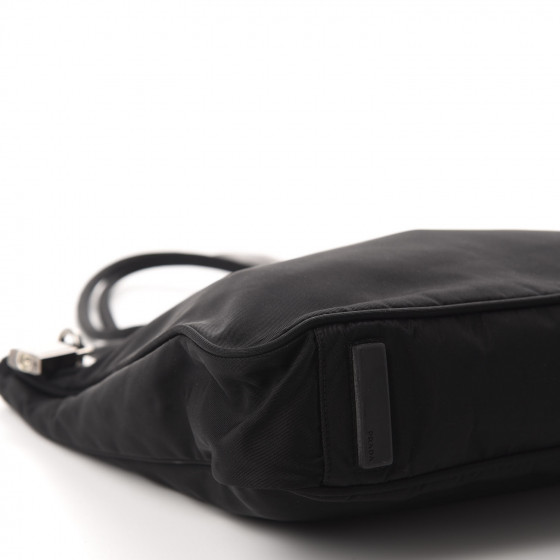 バッグ・カバンその他 Prada Tessuto Padlock Nylon Shoulder Bag Black PRADA TESSUTO NYLON SHOULDER BAG IN BLACK - IDWX