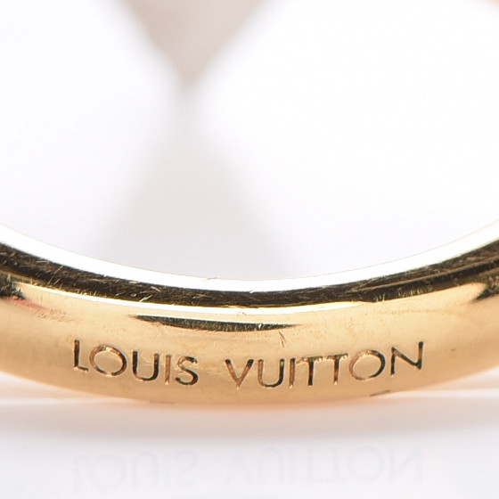 ノ*リ様 LOUIS VUITTON エッセンシャルV 金色 銀色　リング　15 LOUIS VUITTON 美品 ルイ ヴィトン エッセンシャルV リング 指輪