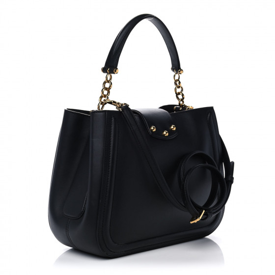 【関税＆送料込み】Dolce & Gabbana Smooth Calfskin Handbag DOLCE & GABBANA Smooth Calfskin Miss Easy Way Satchel White