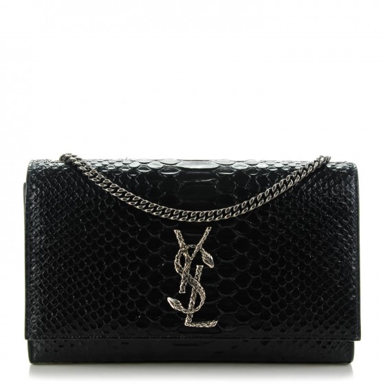 トートバッグ × ヴィンテージ(中古) Saint Laurent Kate Chain Medium Black Paint Saint Laurent Kate Medium Reversible Chain Shoulder Bag in