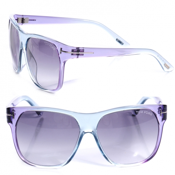 希少✨TOM FORD Rhi TF252 Purple sunglasses NEW TOM FORD TF 252 05B RHI PURPLE GRADIENT AUTHENTIC