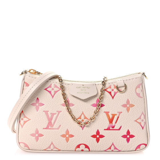 LOUIS VUITTON Empreinte Monogram Easy Pouch On Strap Sunrise